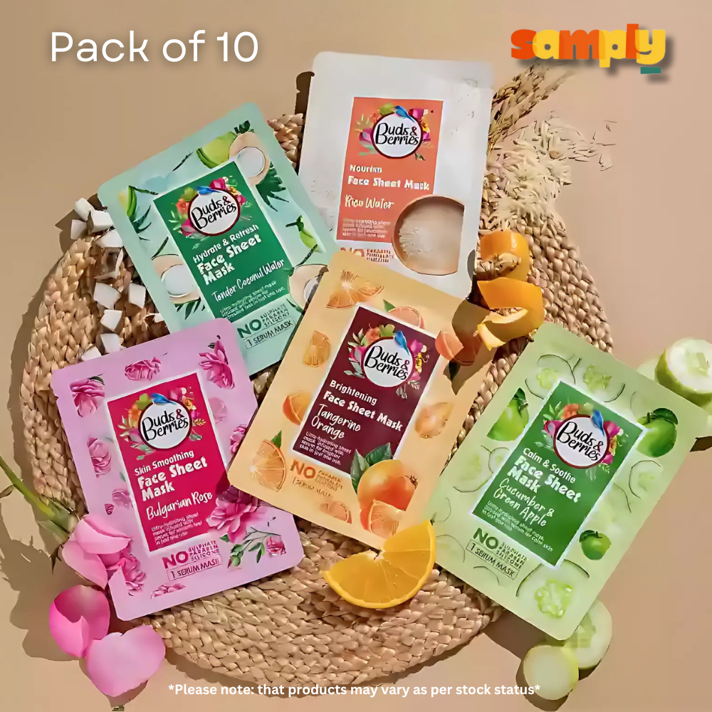 Samply's Face Sheet Mask Combo