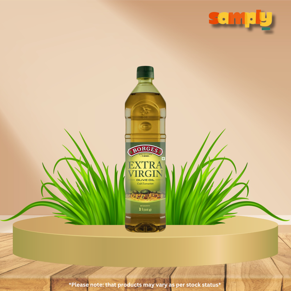 Borges Extra Virgin Olive Oil - 1 L PET | First cold extraction| 75% MUFA